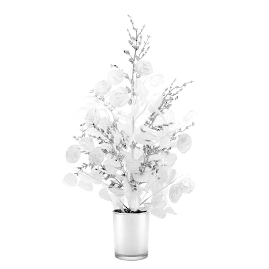26" Unlit White Frost White Tabletop Artificial Christmas Tree